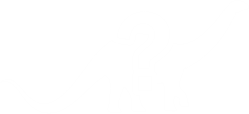 a missing brontosarus